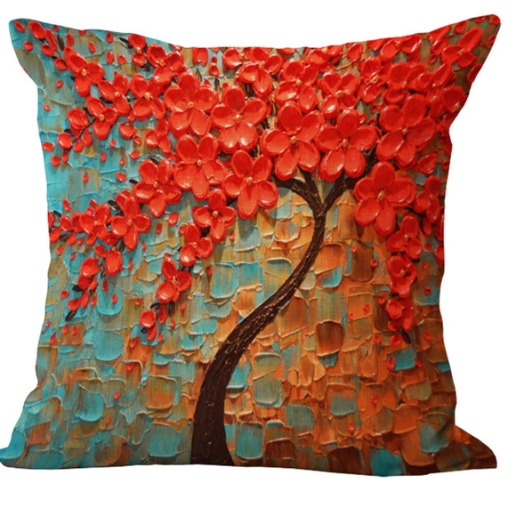Contemporary 3D Living Room Pillow Decor - Picture 2 of 4